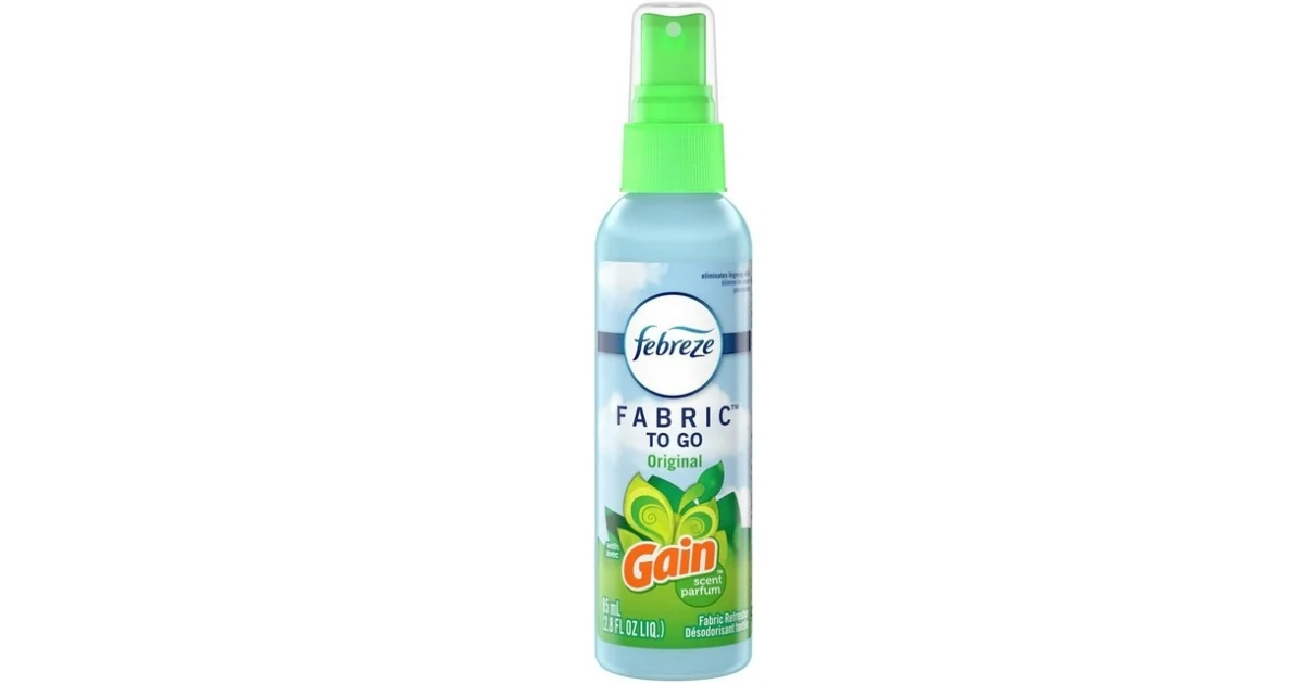 free Febreze Fabric spray at Walmart