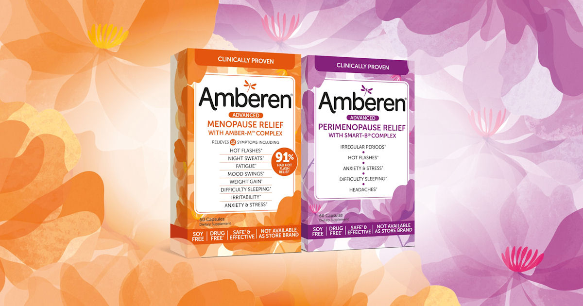 Social Amberen Perimenopause Relief Supplement