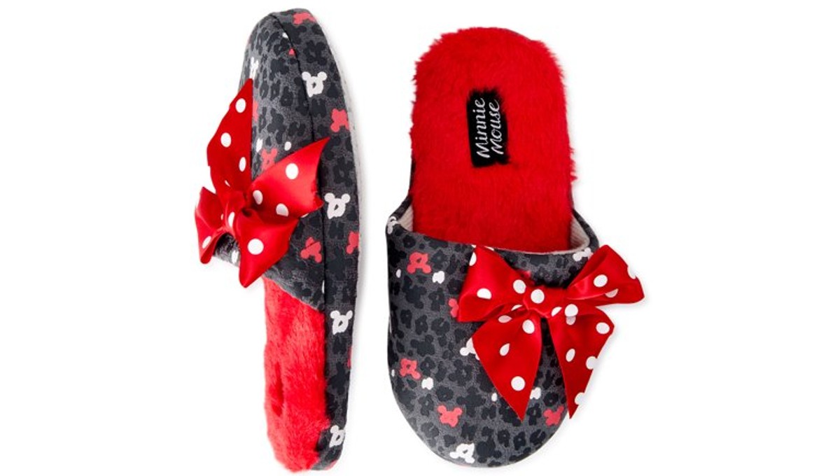 Minnie Mouse Slippers at Walmart
