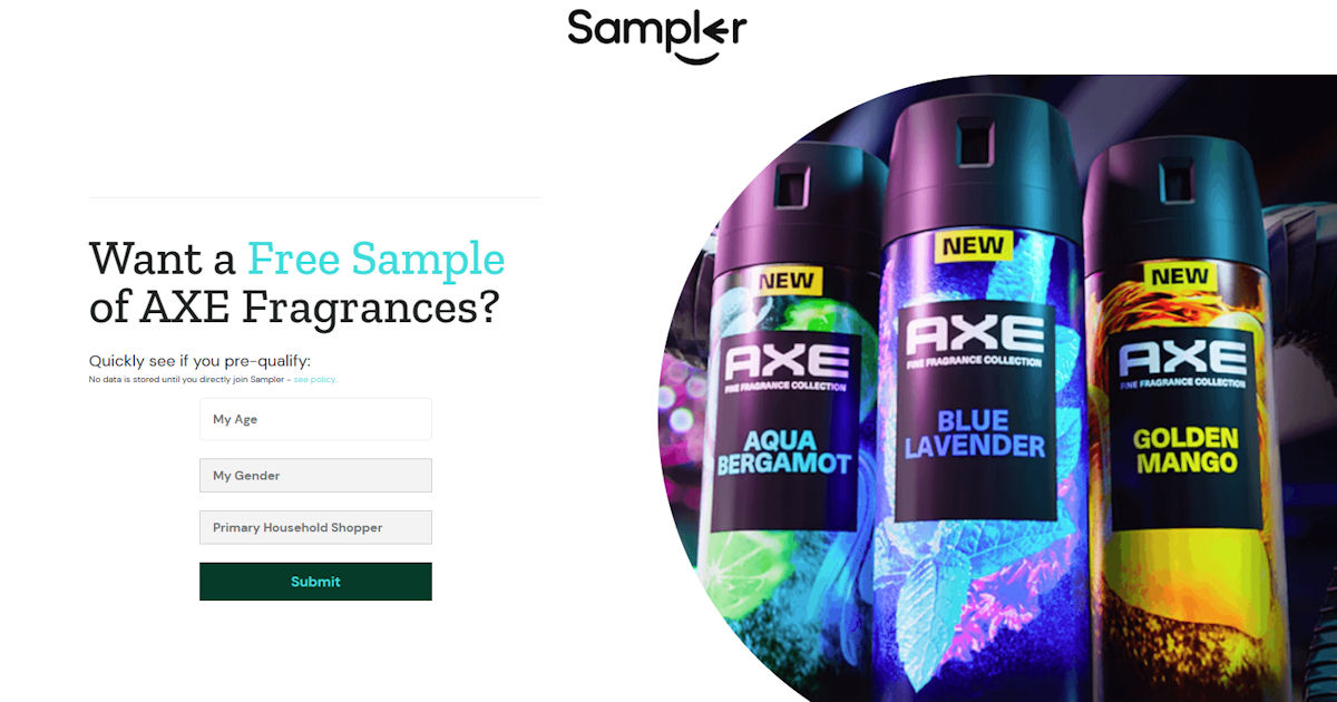 sampler axe fine fragrances