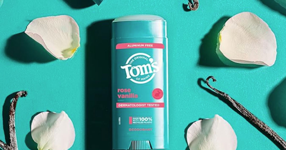 Toms of Maine Deodorant in Rose Vanilla