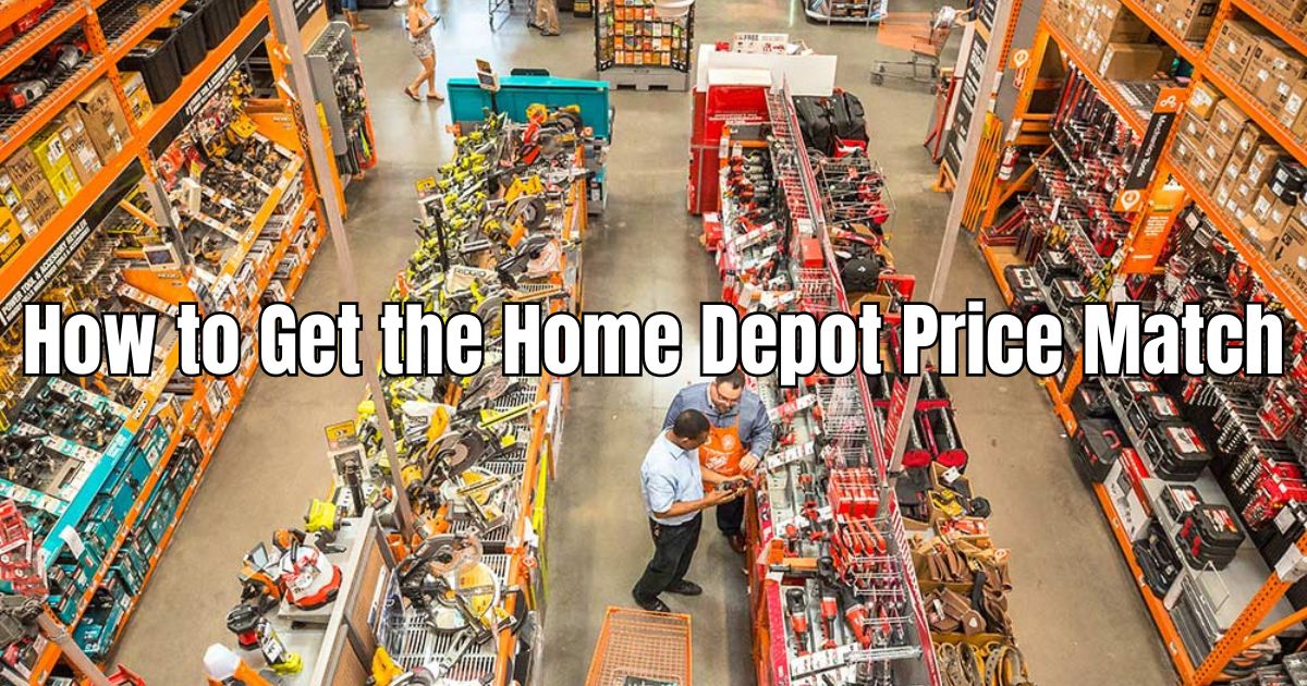 home depot price match