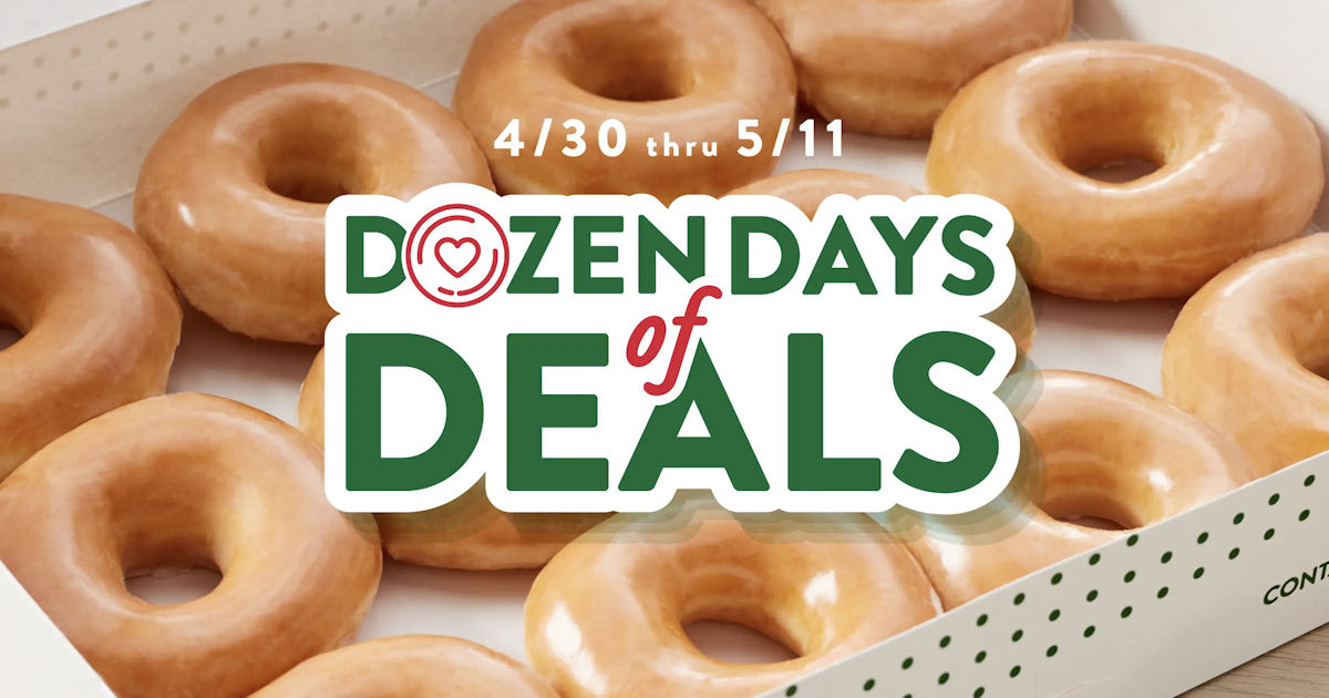 Krispy Kreme Dozen Days of Deals